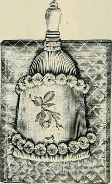 An illustration from Mouldings, mirrors, pictures and frames., 1884, leaf 185
