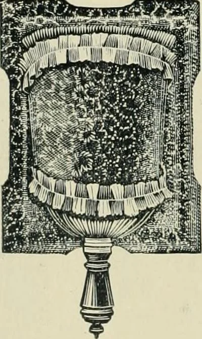 An illustration from Mouldings, mirrors, pictures and frames., 1884, leaf 185
