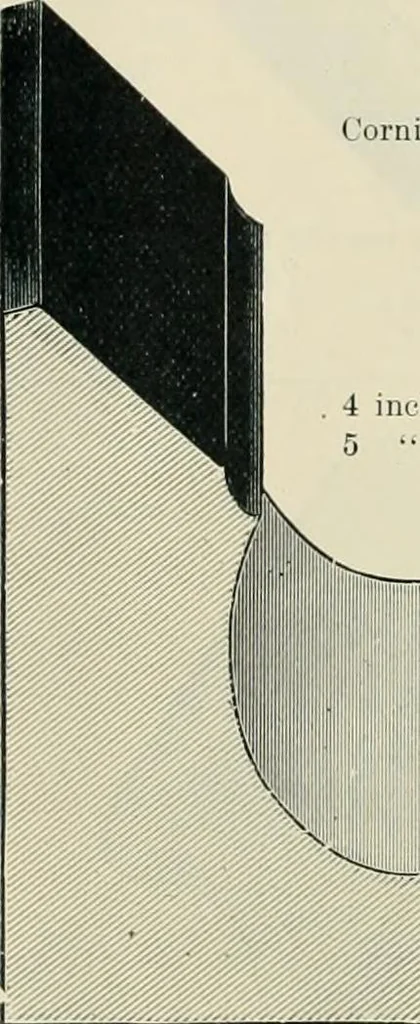 An illustration from Mouldings, mirrors, pictures and frames., 1884, leaf 19