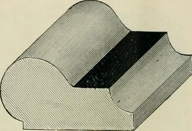 An illustration from Mouldings, mirrors, pictures and frames., 1884, leaf 19