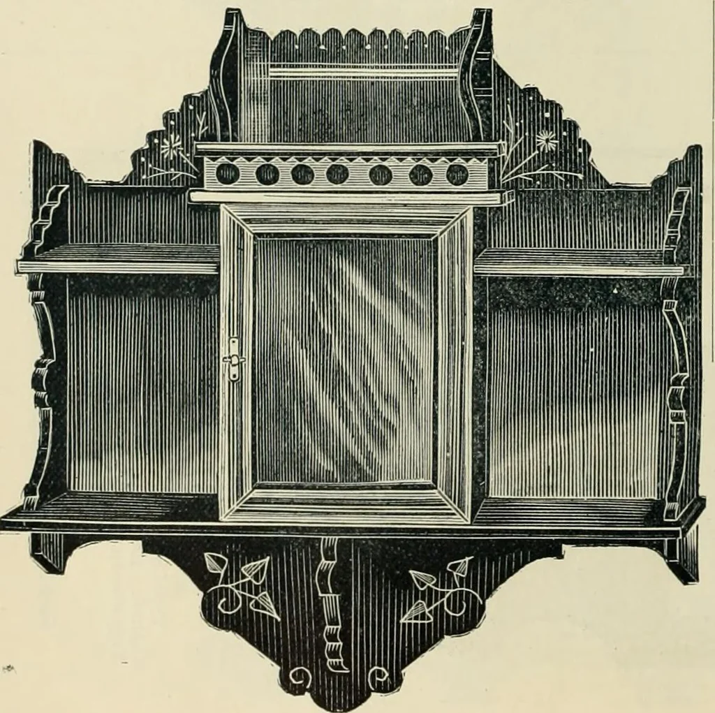 An illustration from Mouldings, mirrors, pictures and frames., 1884, leaf 193
