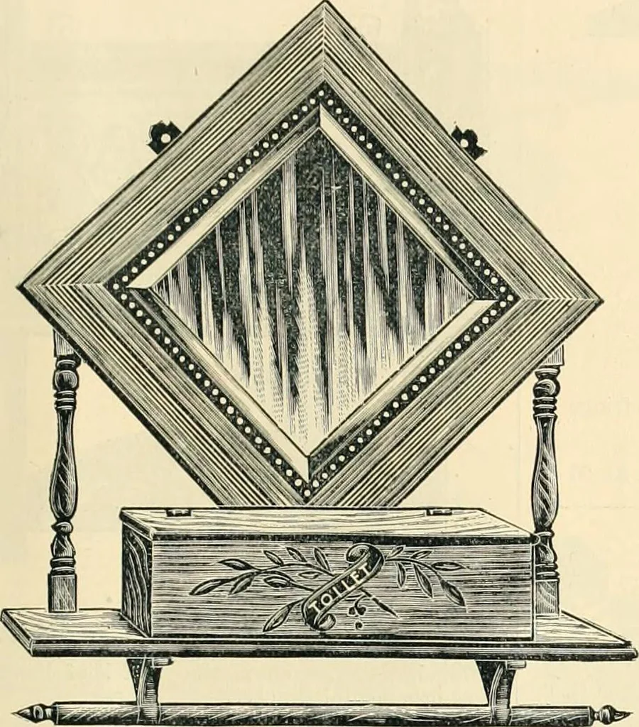 An illustration from Mouldings, mirrors, pictures and frames., 1884, leaf 194
