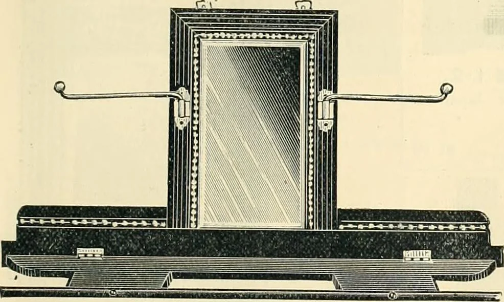 An illustration from Mouldings, mirrors, pictures and frames., 1884, leaf 194