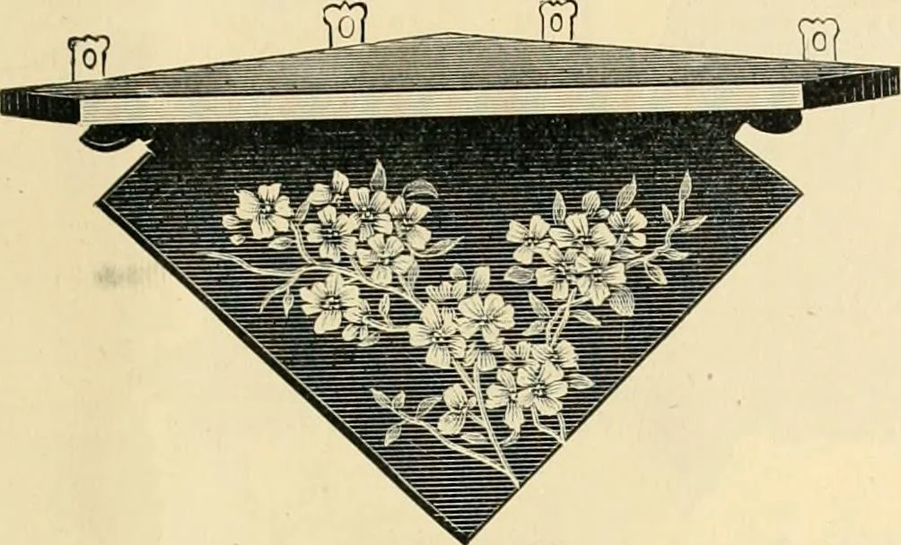 An illustration from Mouldings, mirrors, pictures and frames., 1884, leaf 196