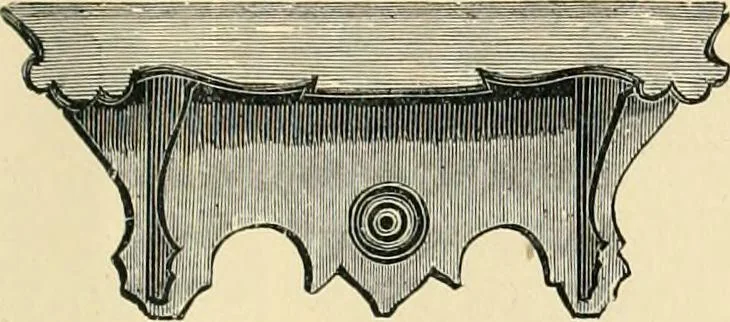 An illustration from Mouldings, mirrors, pictures and frames., 1884, leaf 198