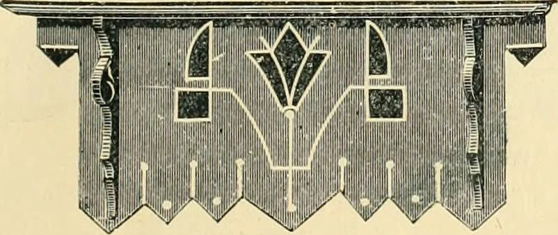 An illustration from Mouldings, mirrors, pictures and frames., 1884, leaf 198
