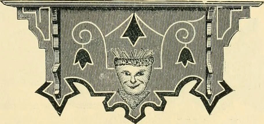 An illustration from Mouldings, mirrors, pictures and frames., 1884, leaf 198