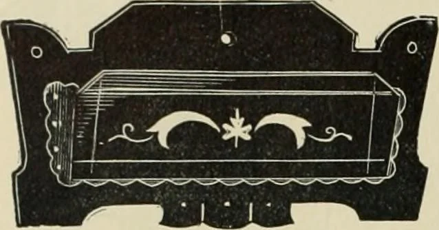 An illustration from Mouldings, mirrors, pictures and frames., 1884, leaf 199