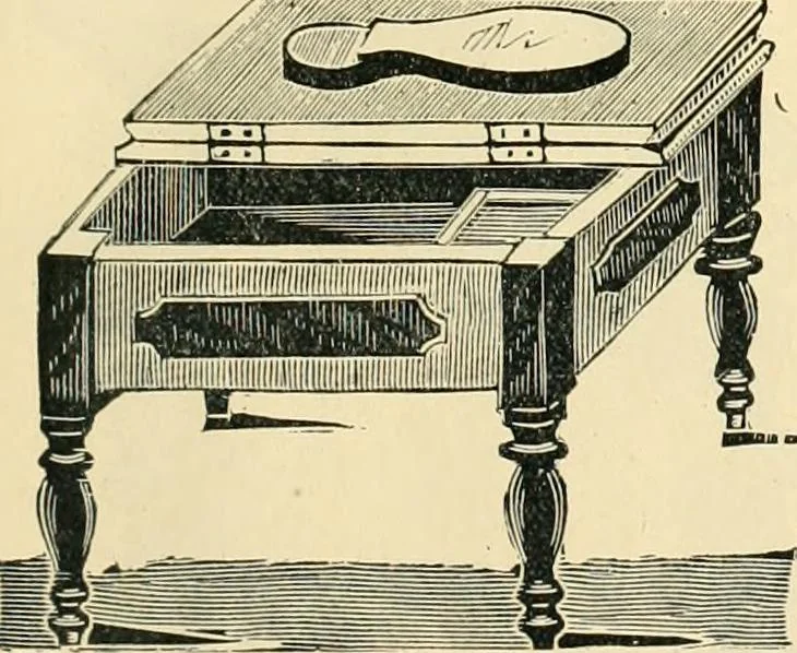 An illustration from Mouldings, mirrors, pictures and frames., 1884, leaf 202