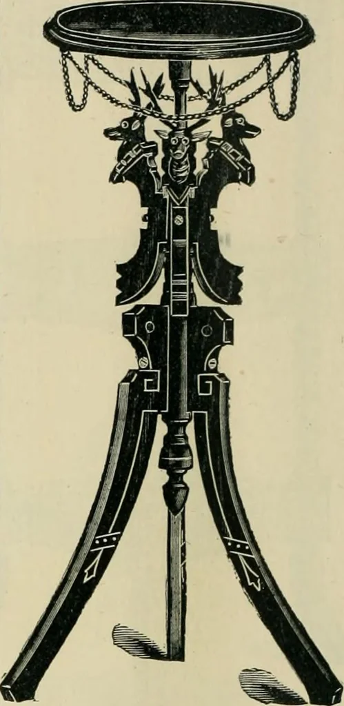 An illustration from Mouldings, mirrors, pictures and frames., 1884, leaf 203