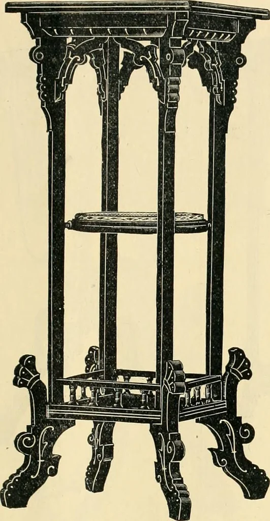 An illustration from Mouldings, mirrors, pictures and frames., 1884, leaf 204