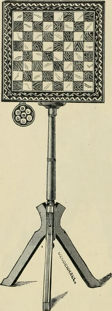 An illustration from Mouldings, mirrors, pictures and frames., 1884, leaf 205