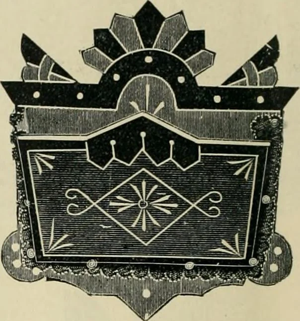 An illustration from Mouldings, mirrors, pictures and frames., 1884, leaf 207