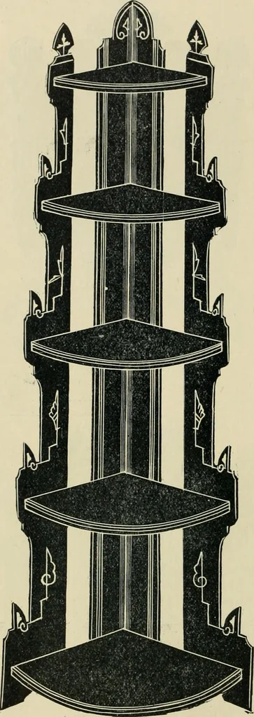 An illustration from Mouldings, mirrors, pictures and frames., 1884, leaf 209