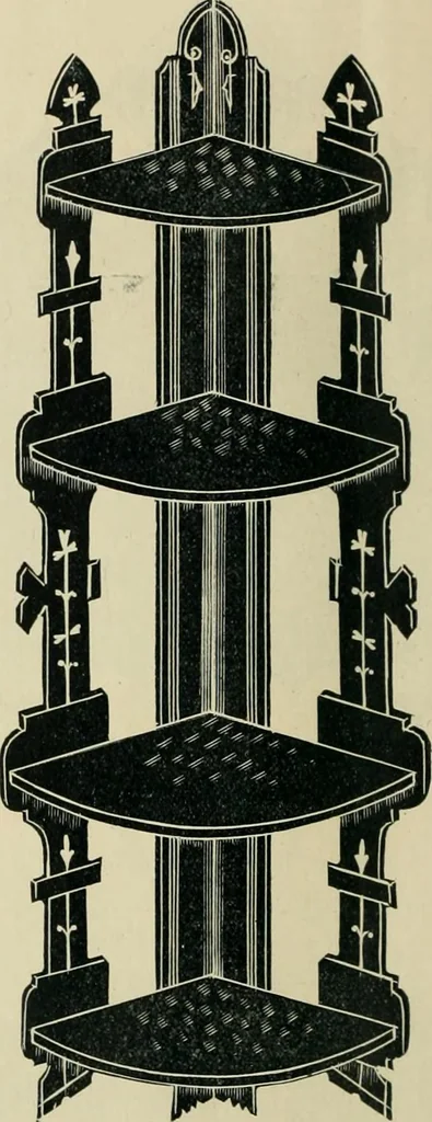 An illustration from Mouldings, mirrors, pictures and frames., 1884, leaf 209