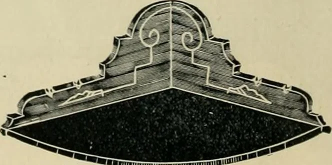 An illustration from Mouldings, mirrors, pictures and frames., 1884, leaf 209