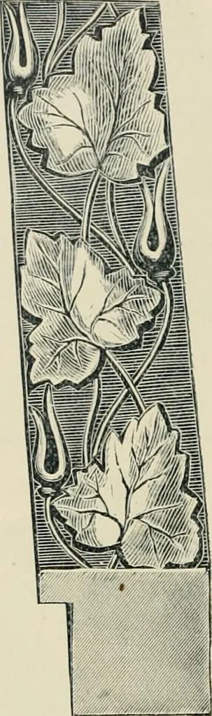 An illustration from Mouldings, mirrors, pictures and frames., 1884, leaf 21