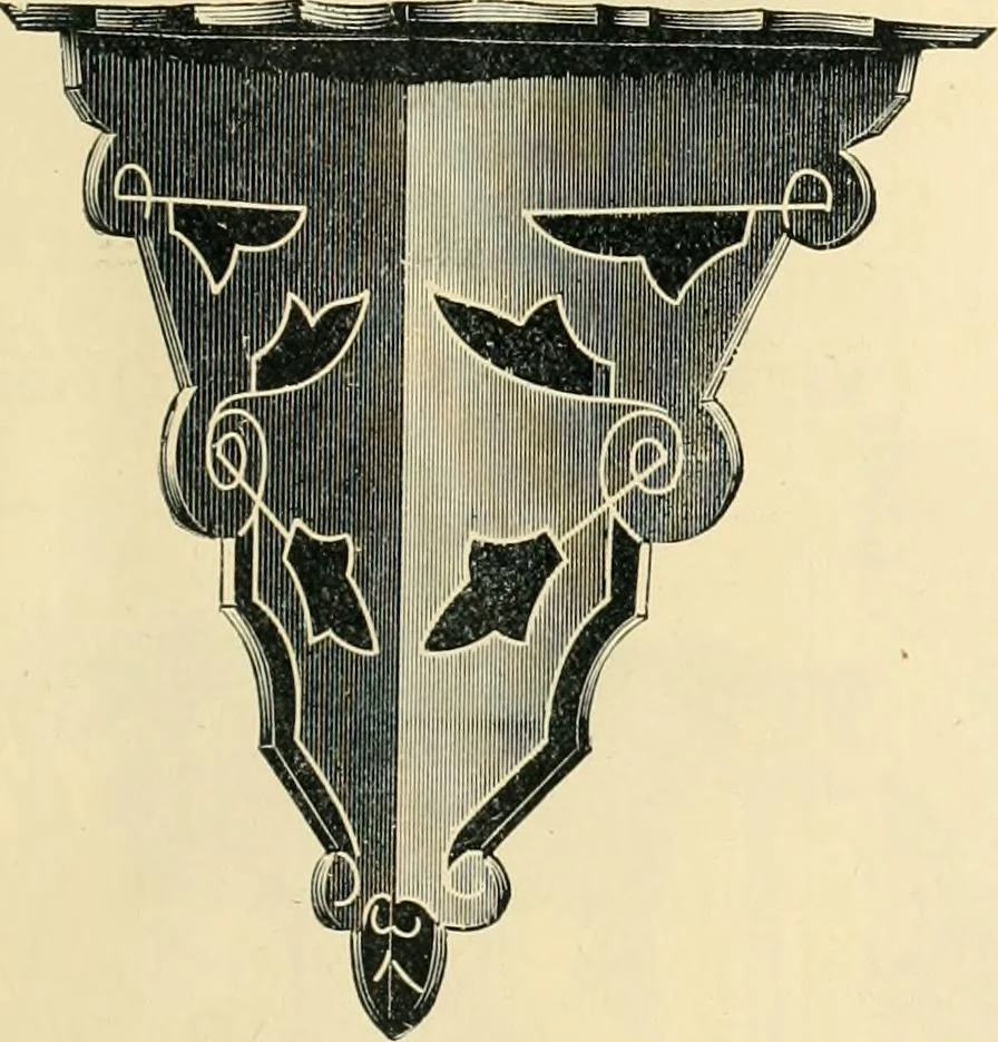 An illustration from Mouldings, mirrors, pictures and frames., 1884, leaf 210