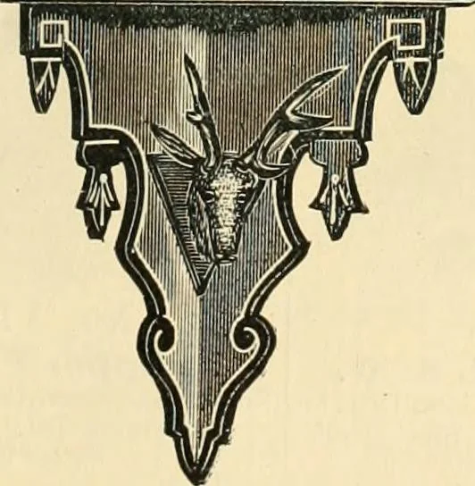 An illustration from Mouldings, mirrors, pictures and frames., 1884, leaf 210