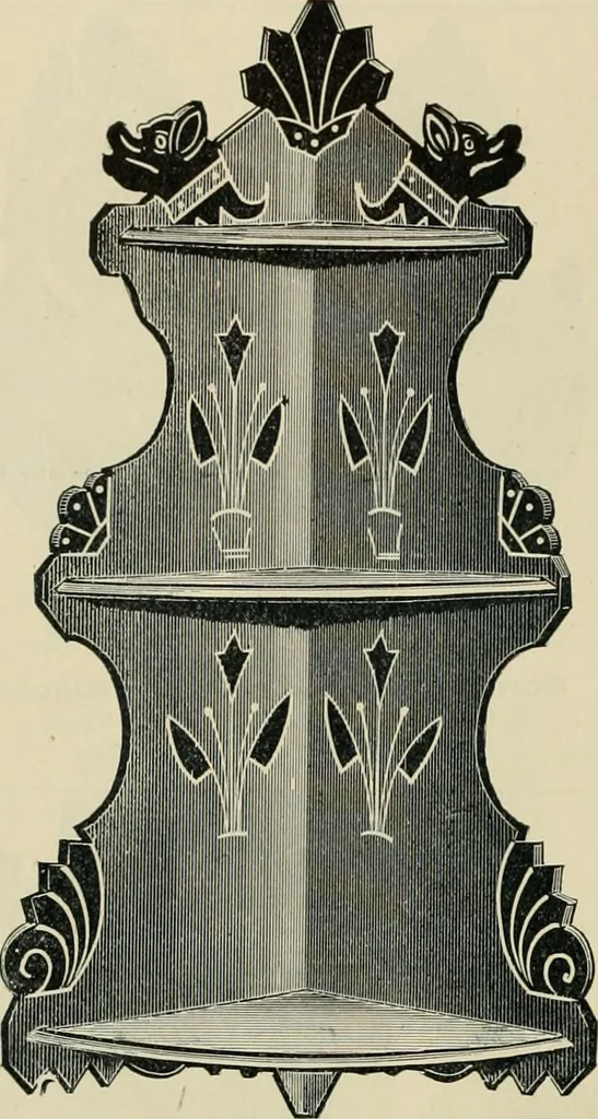 An illustration from Mouldings, mirrors, pictures and frames., 1884, leaf 211