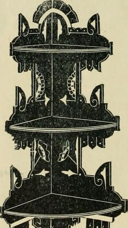 An illustration from Mouldings, mirrors, pictures and frames., 1884, leaf 211