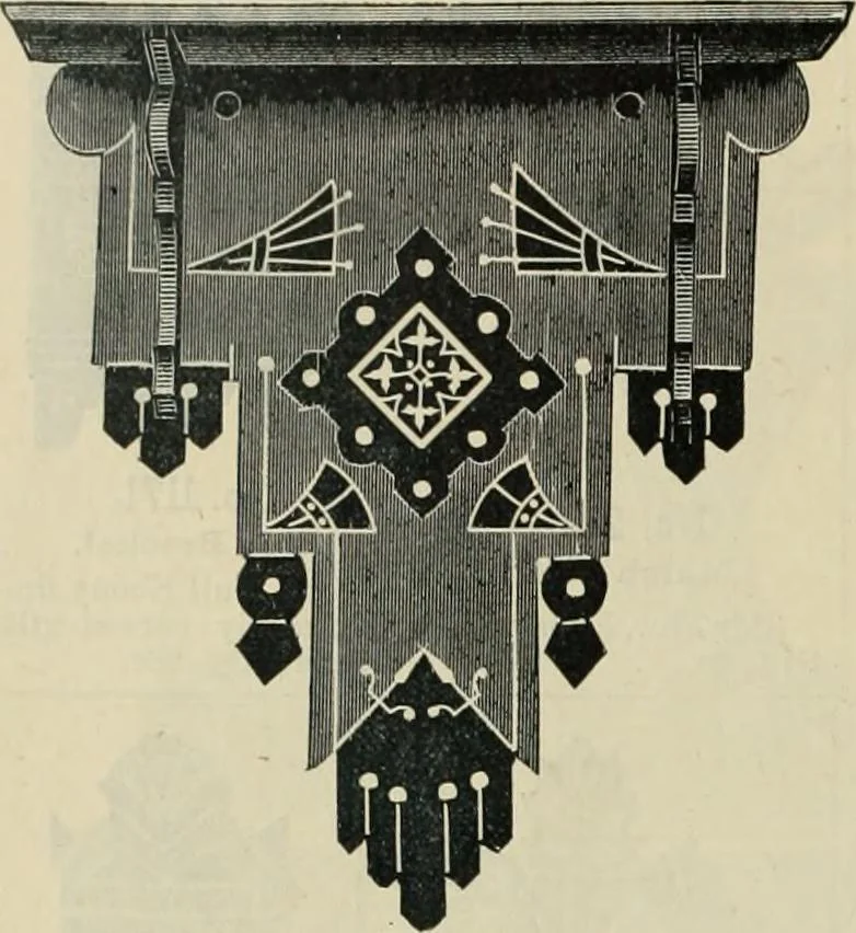 An illustration from Mouldings, mirrors, pictures and frames., 1884, leaf 213