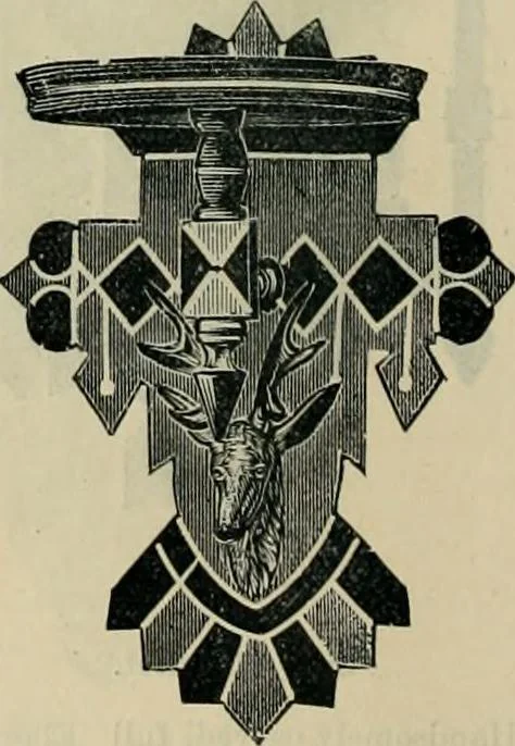 An illustration from Mouldings, mirrors, pictures and frames., 1884, leaf 213