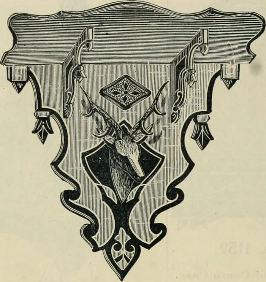 An illustration from Mouldings, mirrors, pictures and frames., 1884, leaf 215