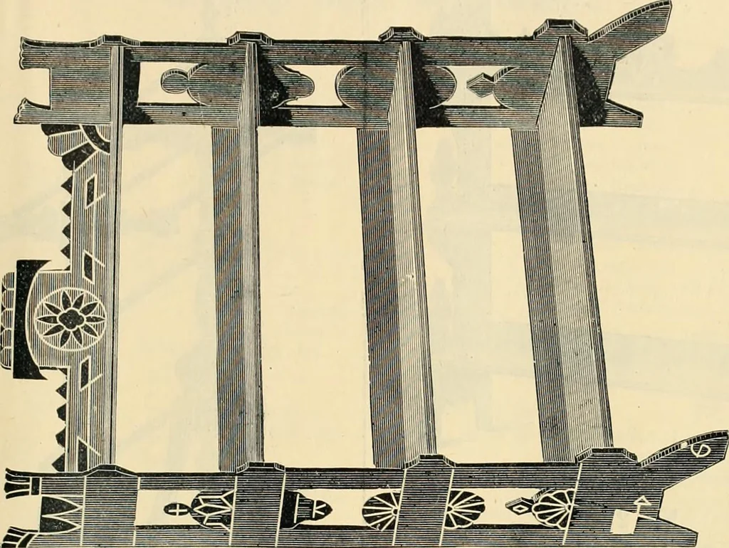 An illustration from Mouldings, mirrors, pictures and frames., 1884, leaf 218