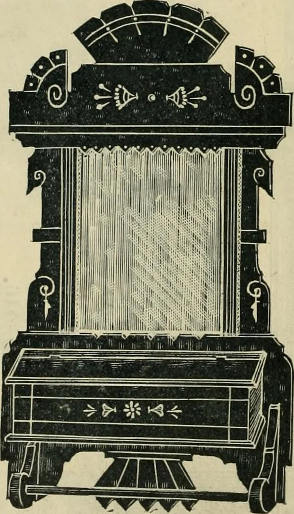 An illustration from Mouldings, mirrors, pictures and frames., 1884, leaf 219