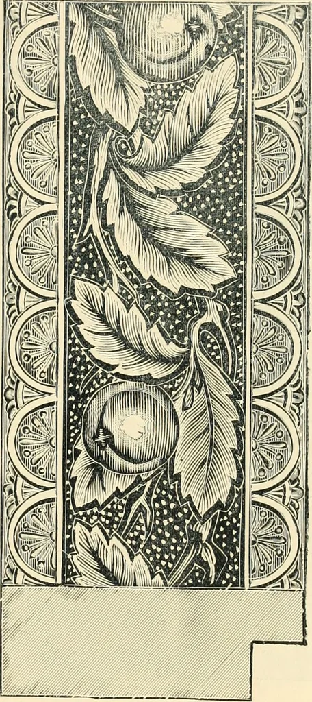 An illustration from Mouldings, mirrors, pictures and frames., 1884, leaf 22