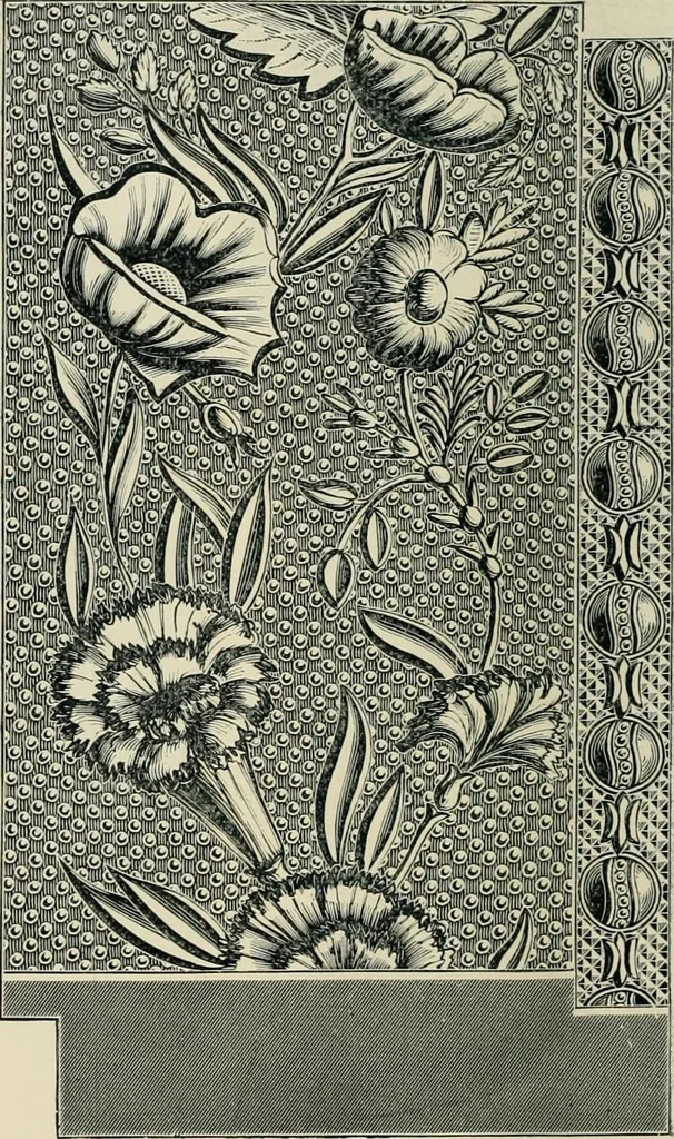 An illustration from Mouldings, mirrors, pictures and frames., 1884, leaf 27