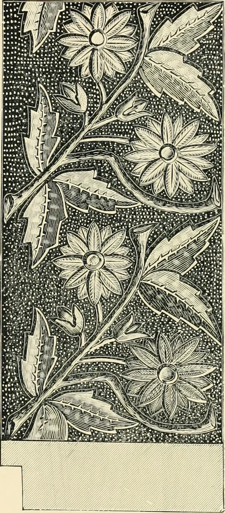 An illustration from Mouldings, mirrors, pictures and frames., 1884, leaf 28