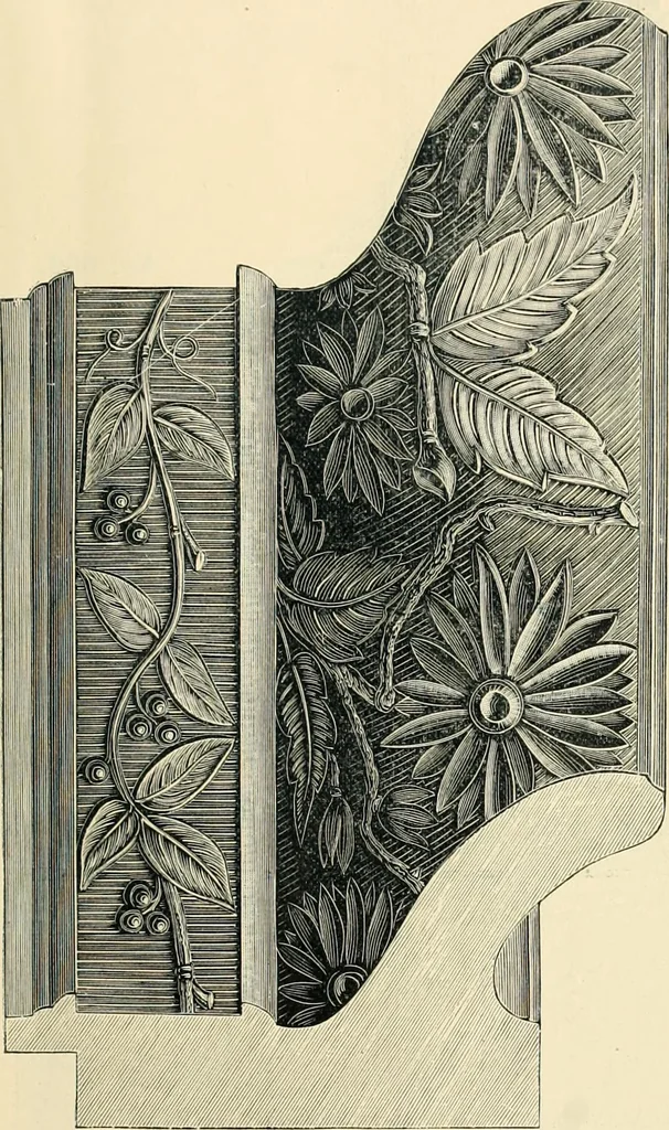 An illustration from Mouldings, mirrors, pictures and frames., 1884, leaf 30