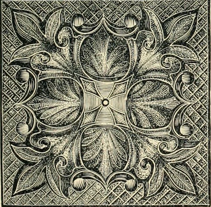 An illustration from Mouldings, mirrors, pictures and frames., 1884, leaf 34