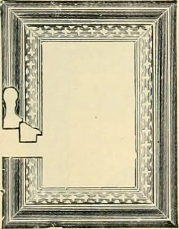 An illustration from Mouldings, mirrors, pictures and frames., 1884, leaf 36