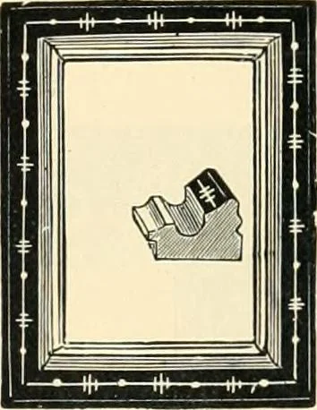 An illustration from Mouldings, mirrors, pictures and frames., 1884, leaf 36