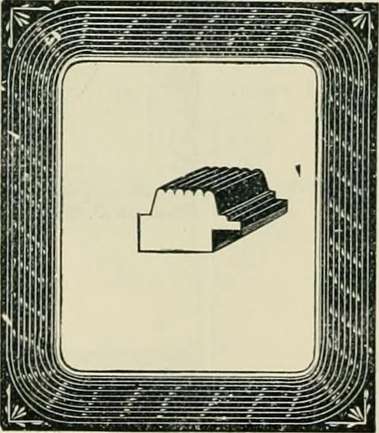An illustration from Mouldings, mirrors, pictures and frames., 1884, leaf 37