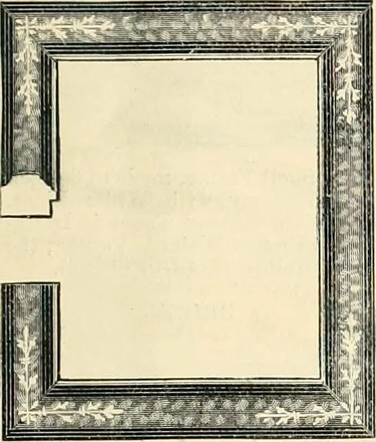An illustration from Mouldings, mirrors, pictures and frames., 1884, leaf 38