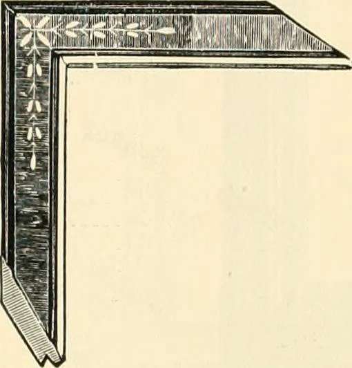 An illustration from Mouldings, mirrors, pictures and frames., 1884, leaf 38