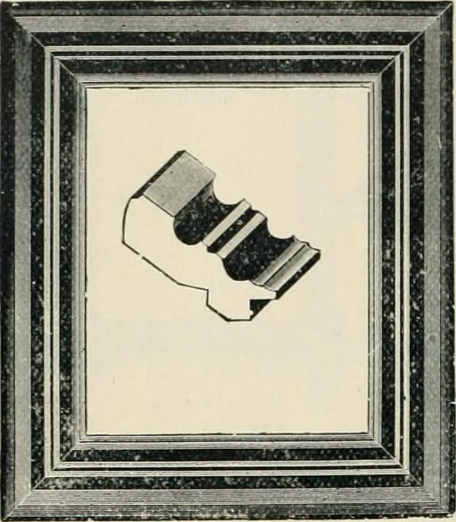 An illustration from Mouldings, mirrors, pictures and frames., 1884, leaf 39