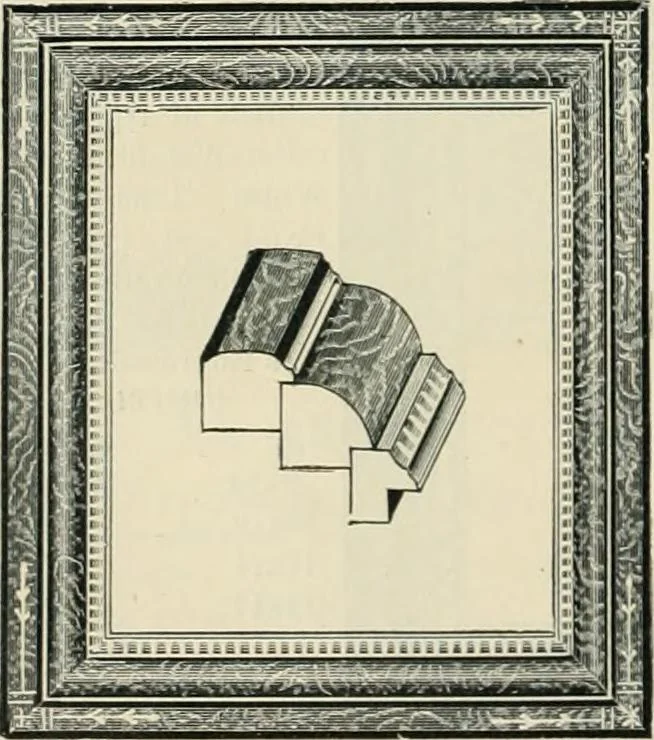 An illustration from Mouldings, mirrors, pictures and frames., 1884, leaf 39