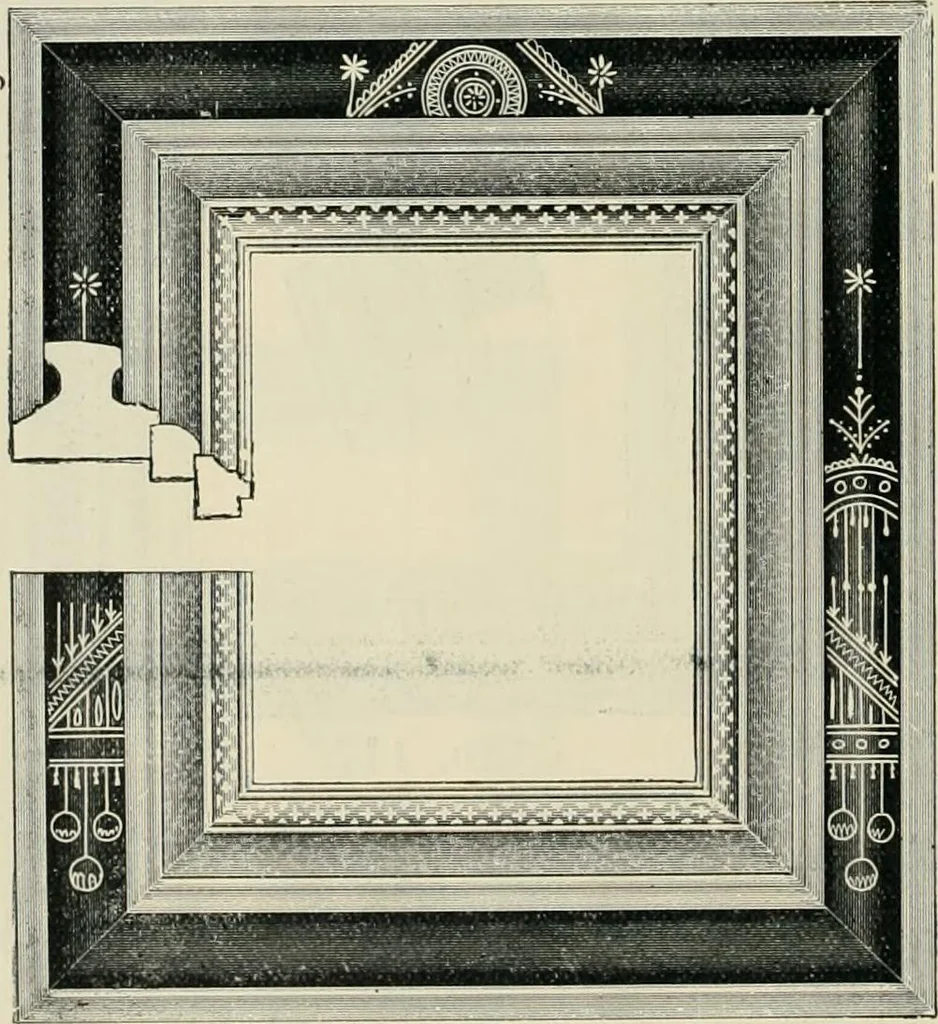 An illustration from Mouldings, mirrors, pictures and frames., 1884, leaf 41