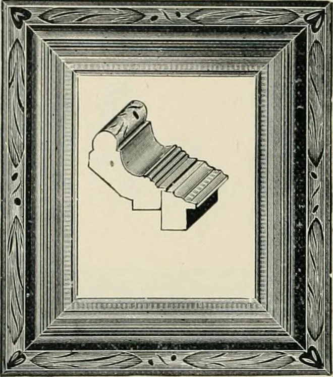 An illustration from Mouldings, mirrors, pictures and frames., 1884, leaf 47