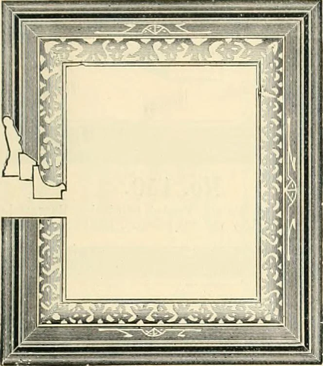 An illustration from Mouldings, mirrors, pictures and frames., 1884, leaf 48