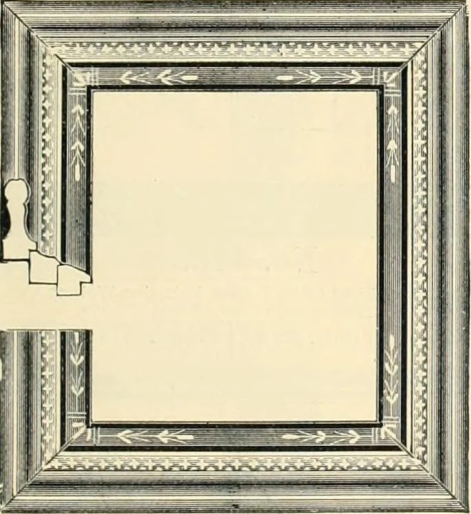An illustration from Mouldings, mirrors, pictures and frames., 1884, leaf 48