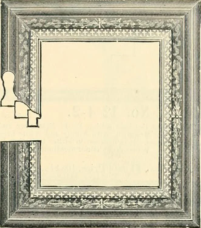 An illustration from Mouldings, mirrors, pictures and frames., 1884, leaf 48