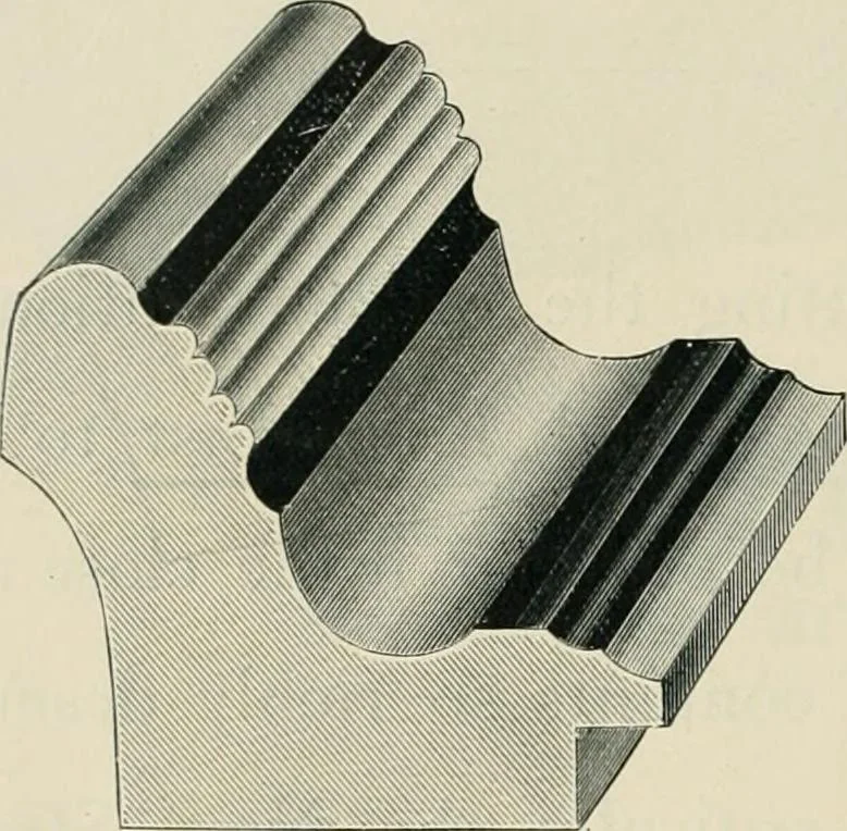 An illustration from Mouldings, mirrors, pictures and frames., 1884, leaf 5