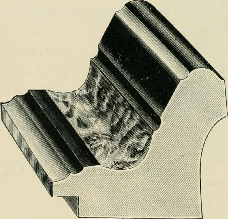 An illustration from Mouldings, mirrors, pictures and frames., 1884, leaf 5