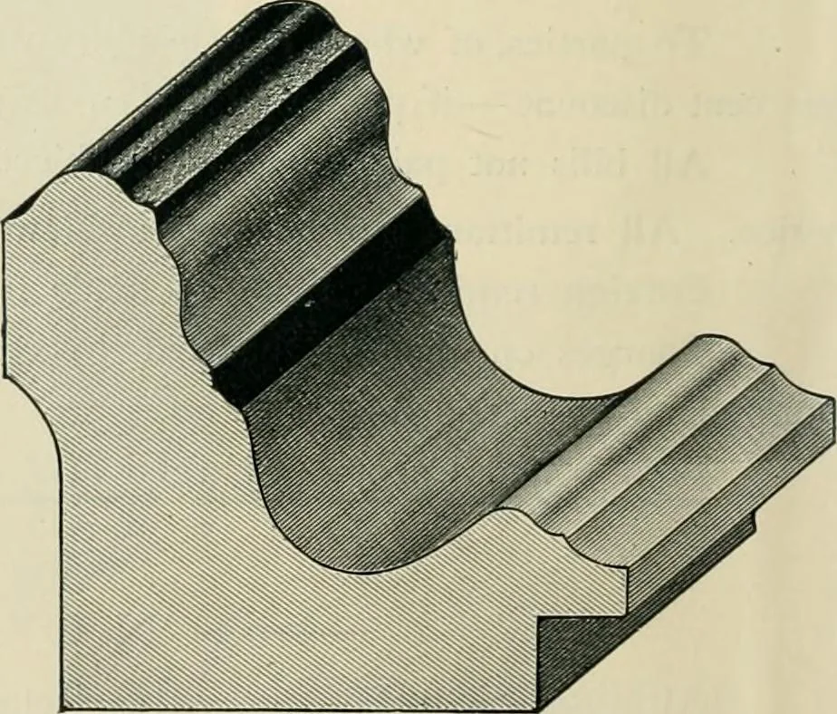 An illustration from Mouldings, mirrors, pictures and frames., 1884, leaf 5